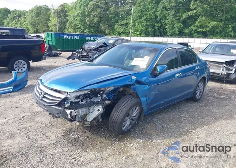 2011 Honda Accord 3.5 Ex-L из США, поврежденный, VIN 5KBCP3F84BB001262